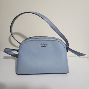 Kate Spade New York Crossbody Purse Handbag Pocketbook Bag Light Blue Small